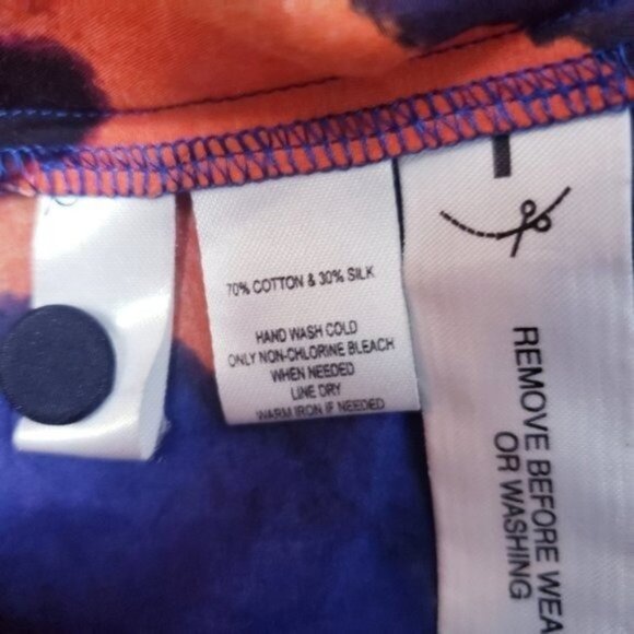 Loft Silk Blend Tie Dye Top - Picture 5 of 5